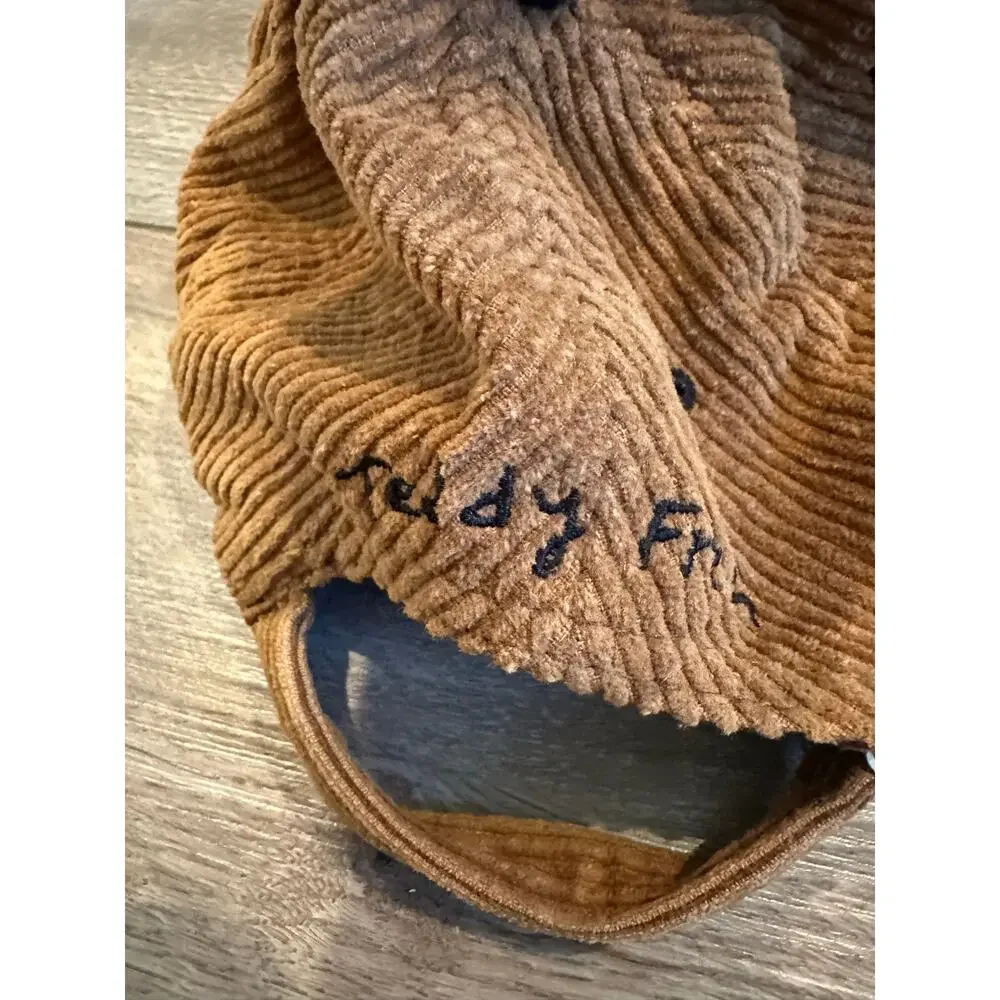 Teddy Fresh Corduroy Hat Tan & Black